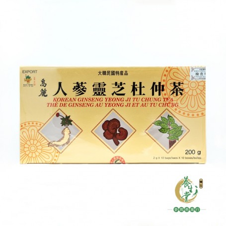 人參靈芝杜仲茶